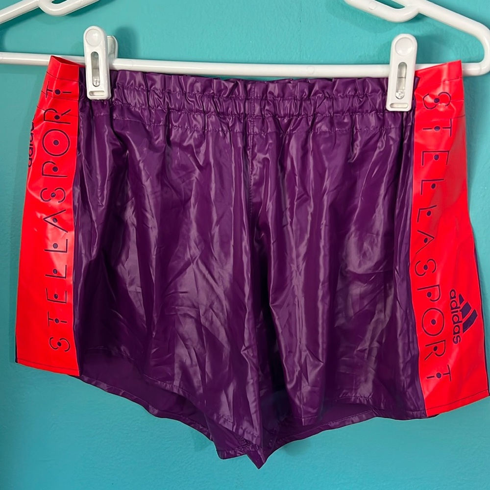 #109 Adidas Stella Sport Sweat Resistant Lined Active Shorts XS